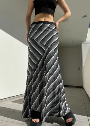 90's Gradient Striped Maxi (M)