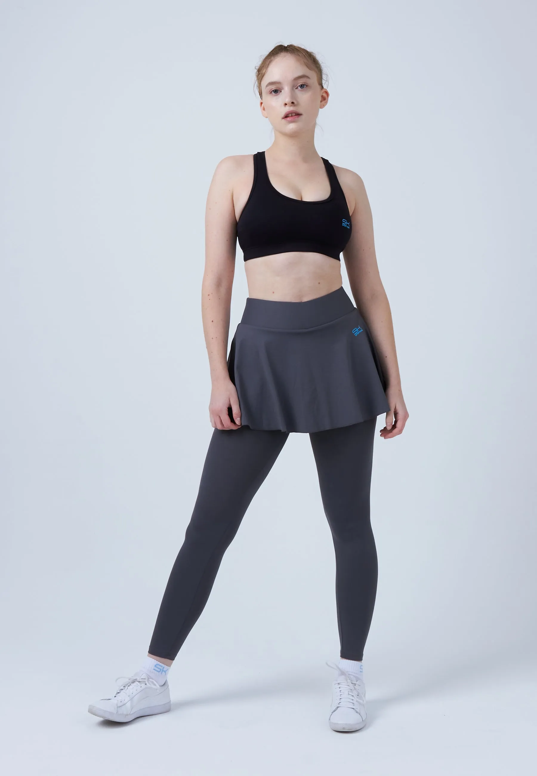 Advantage Ball Belt Tennisskirt / Skort, grey