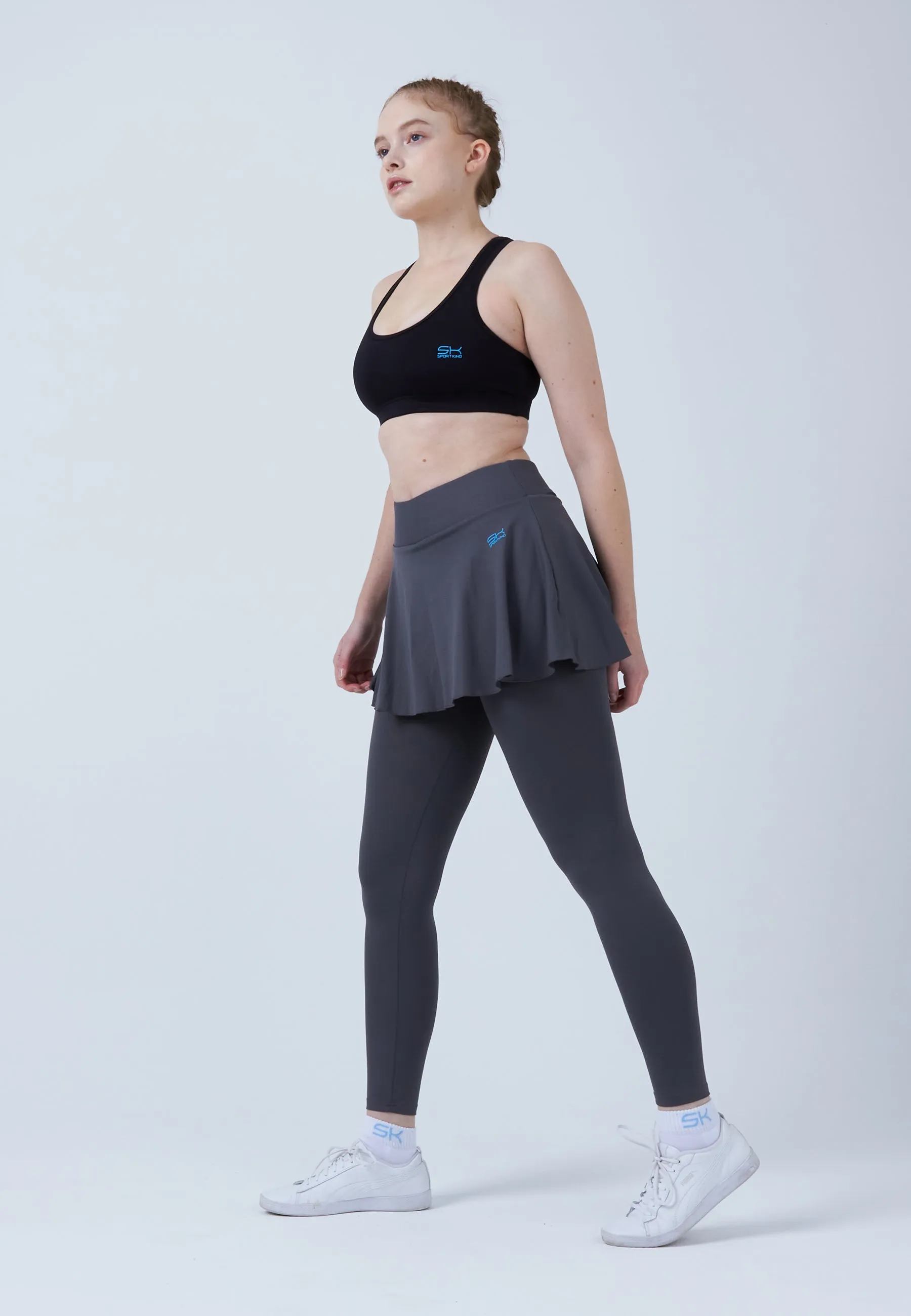 Advantage Ball Belt Tennisskirt / Skort, grey
