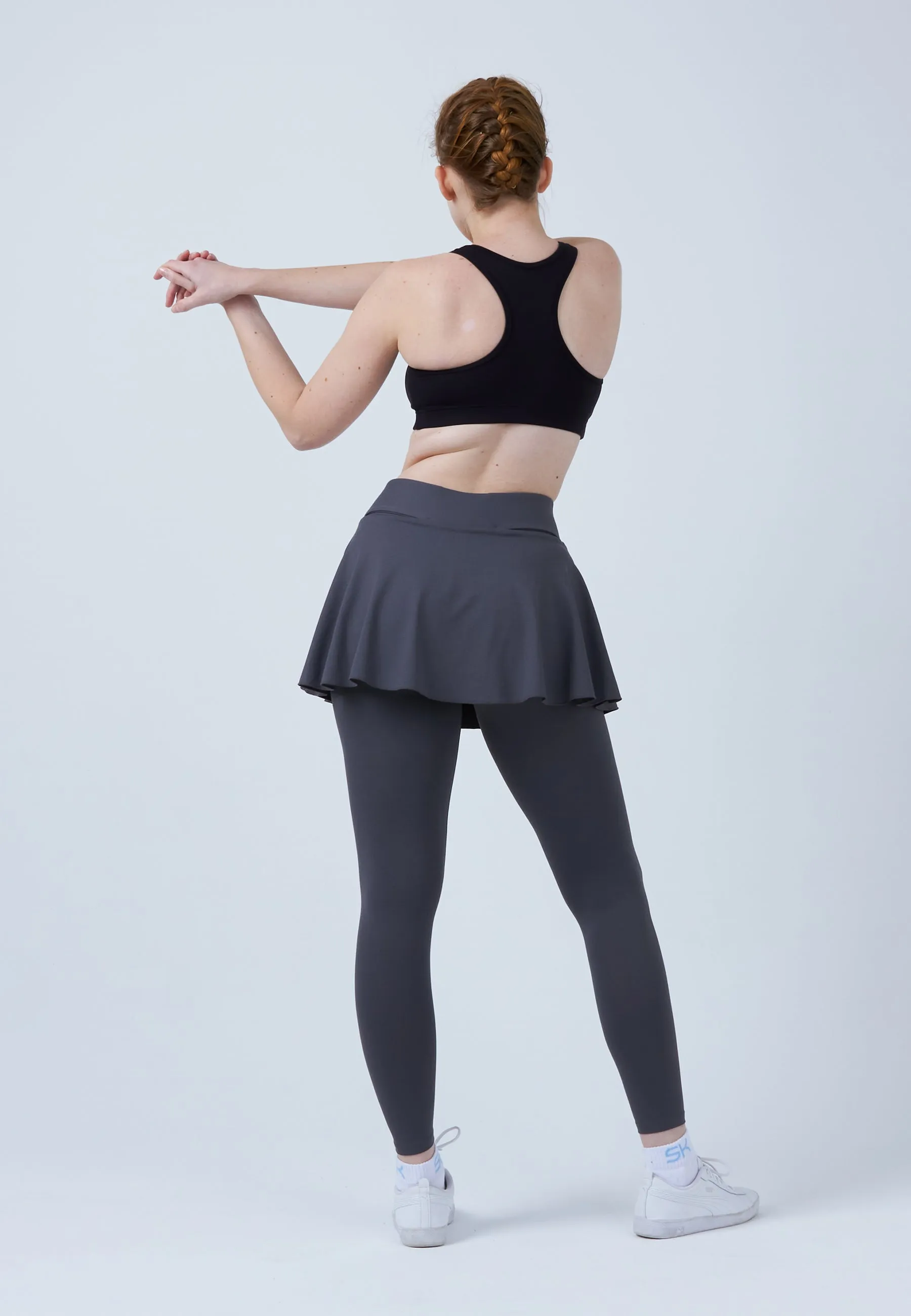Advantage Ball Belt Tennisskirt / Skort, grey