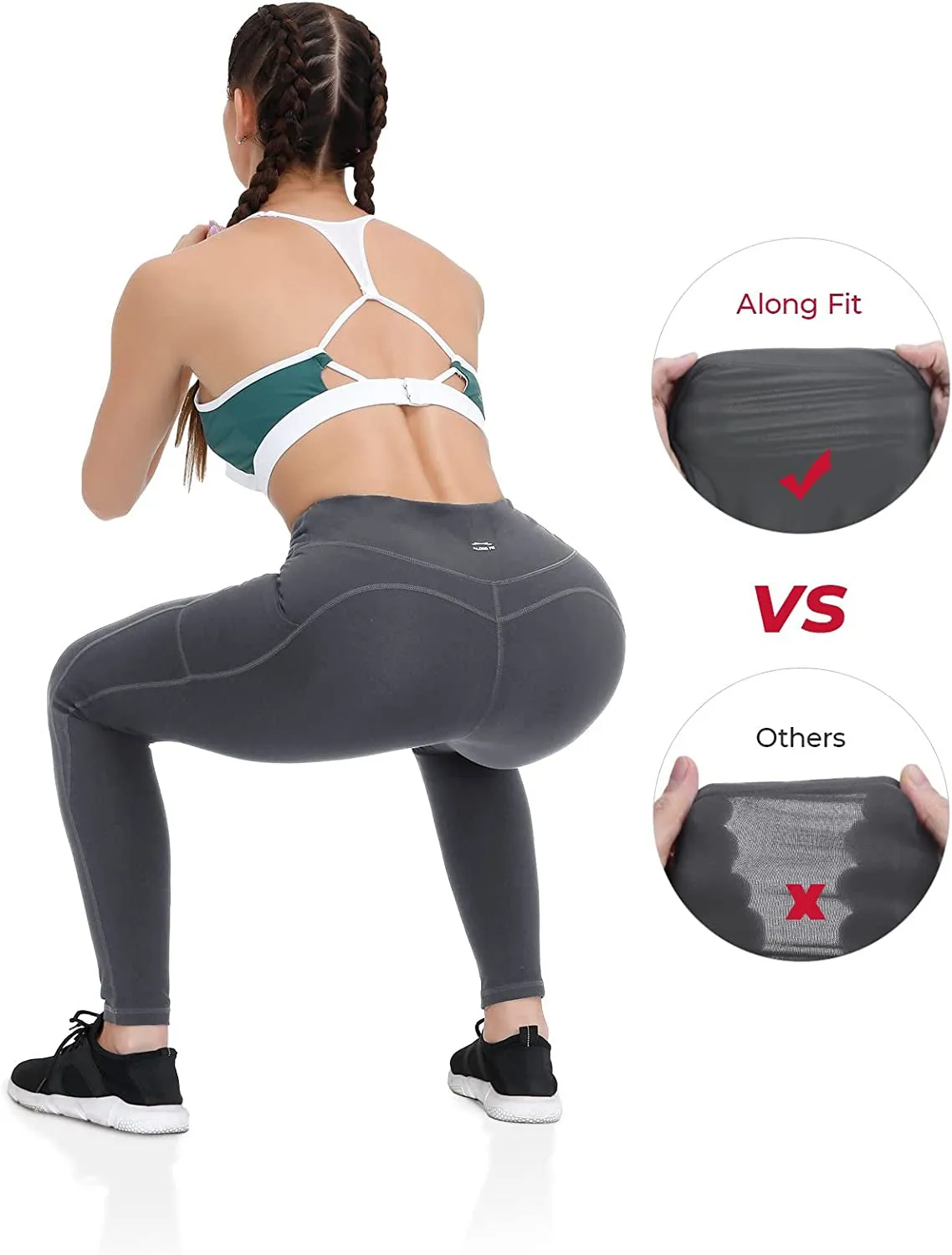 ALONG FIT Leggings -  Anti-Tear Leggings for Women