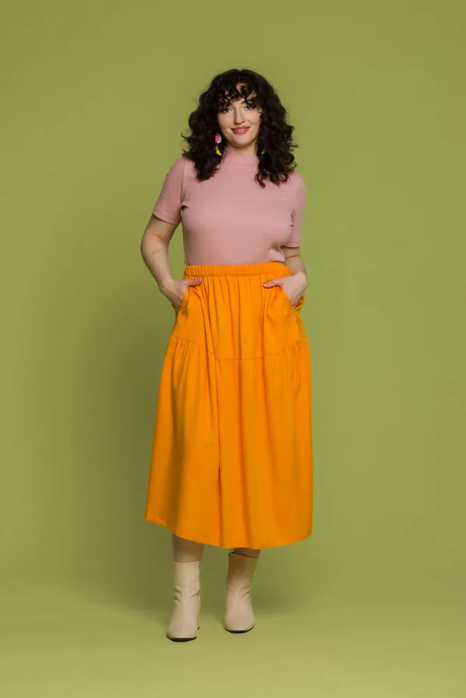 Ariel Skirt Apricot