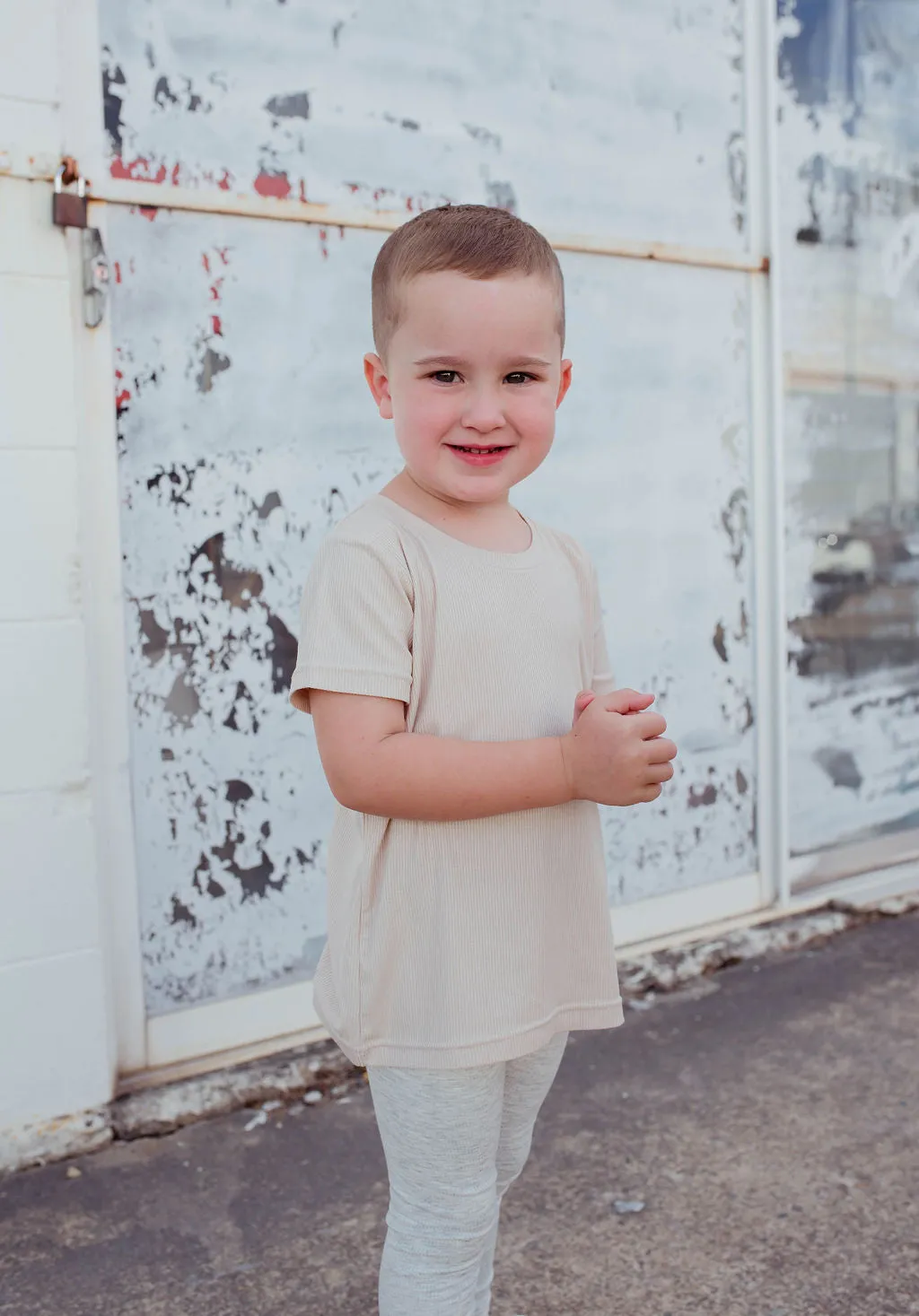 Baby / Toddler Basics Tee - BEIGE