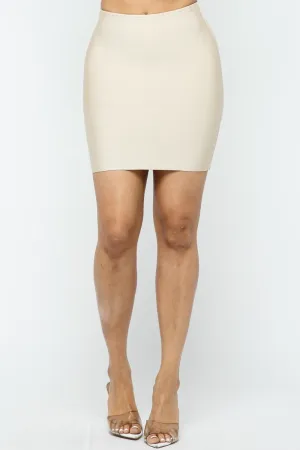 BANDAGE MINI SKIRT