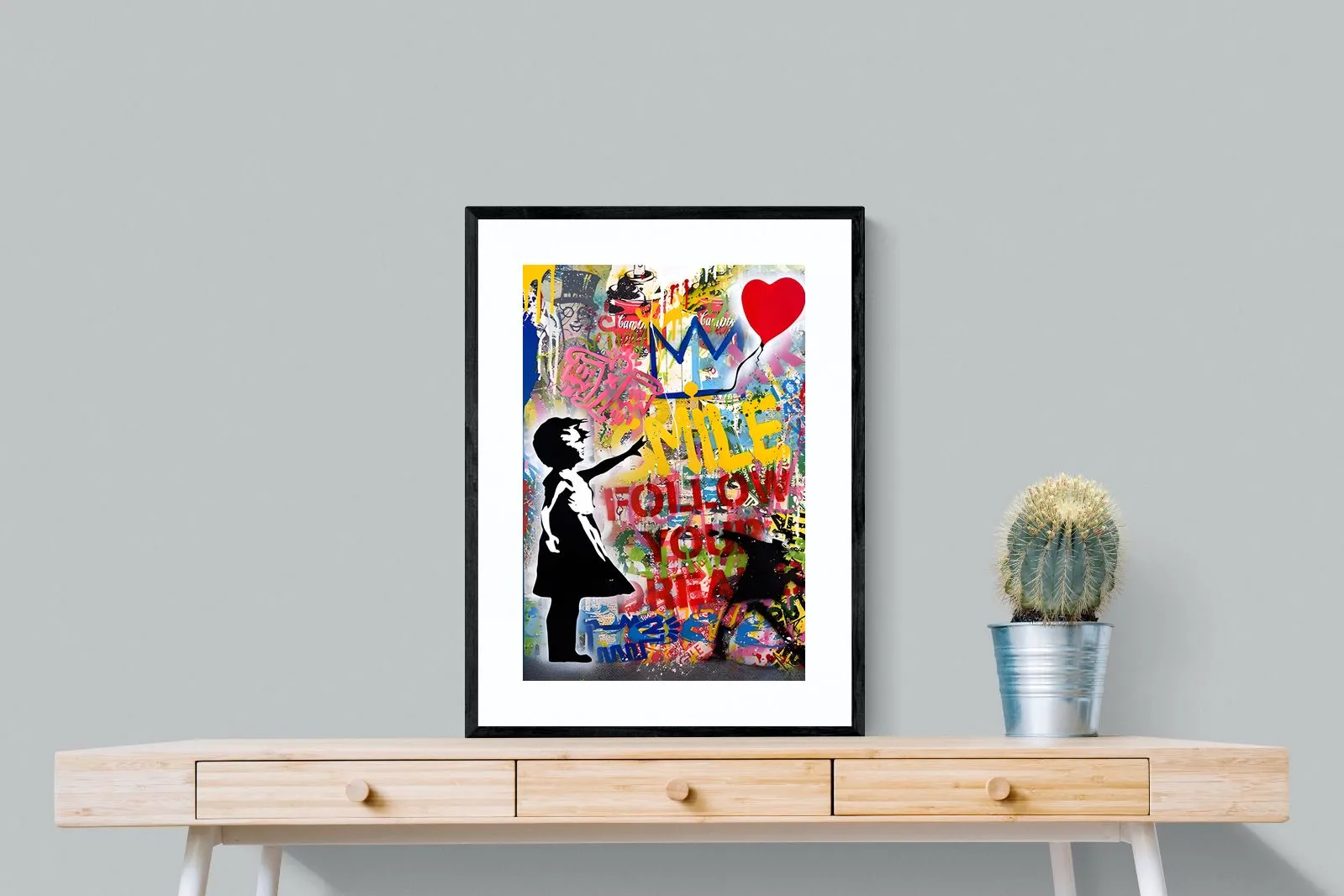 Banksy Basquiat Tribute Art