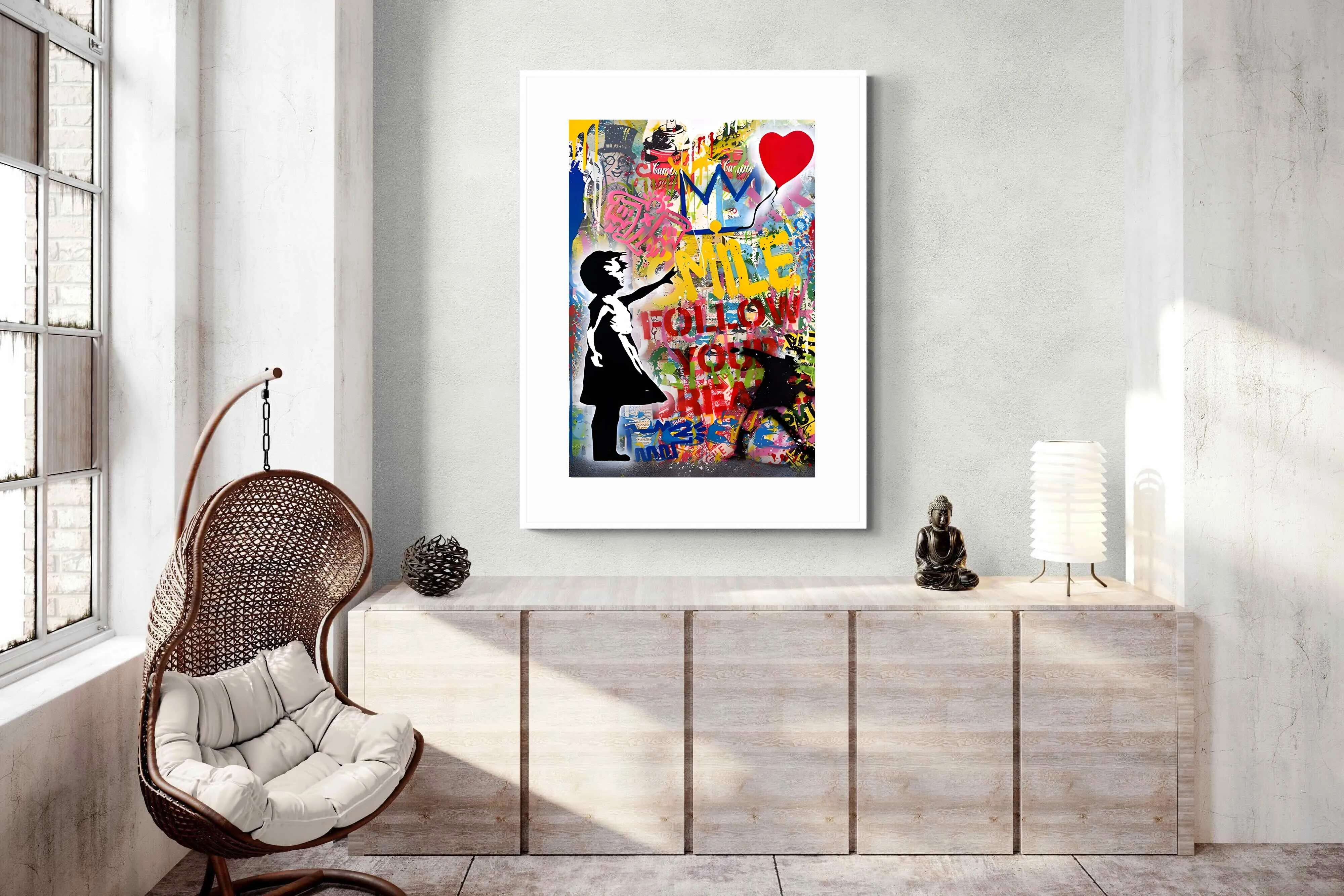 Banksy Basquiat Tribute Art