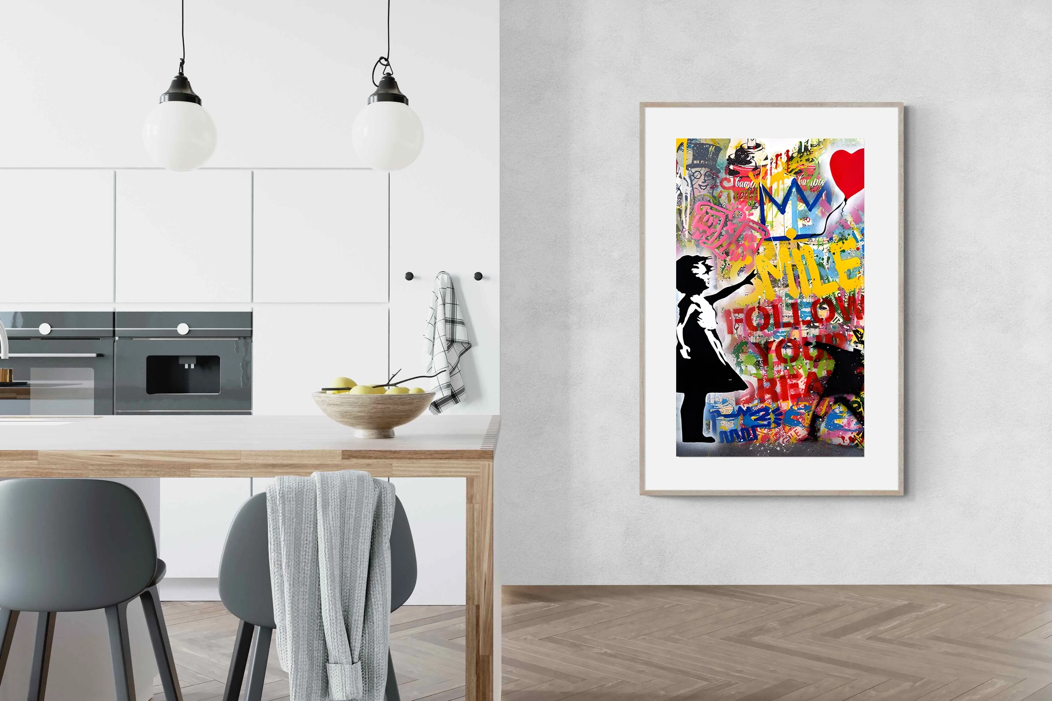 Banksy Basquiat Tribute Art