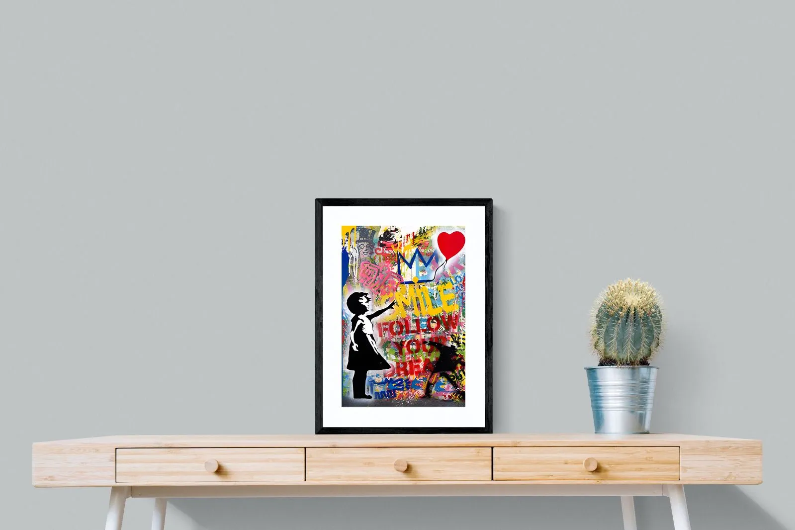 Banksy Basquiat Tribute Art