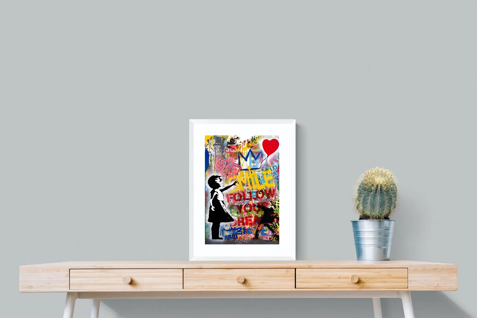 Banksy Basquiat Tribute Art