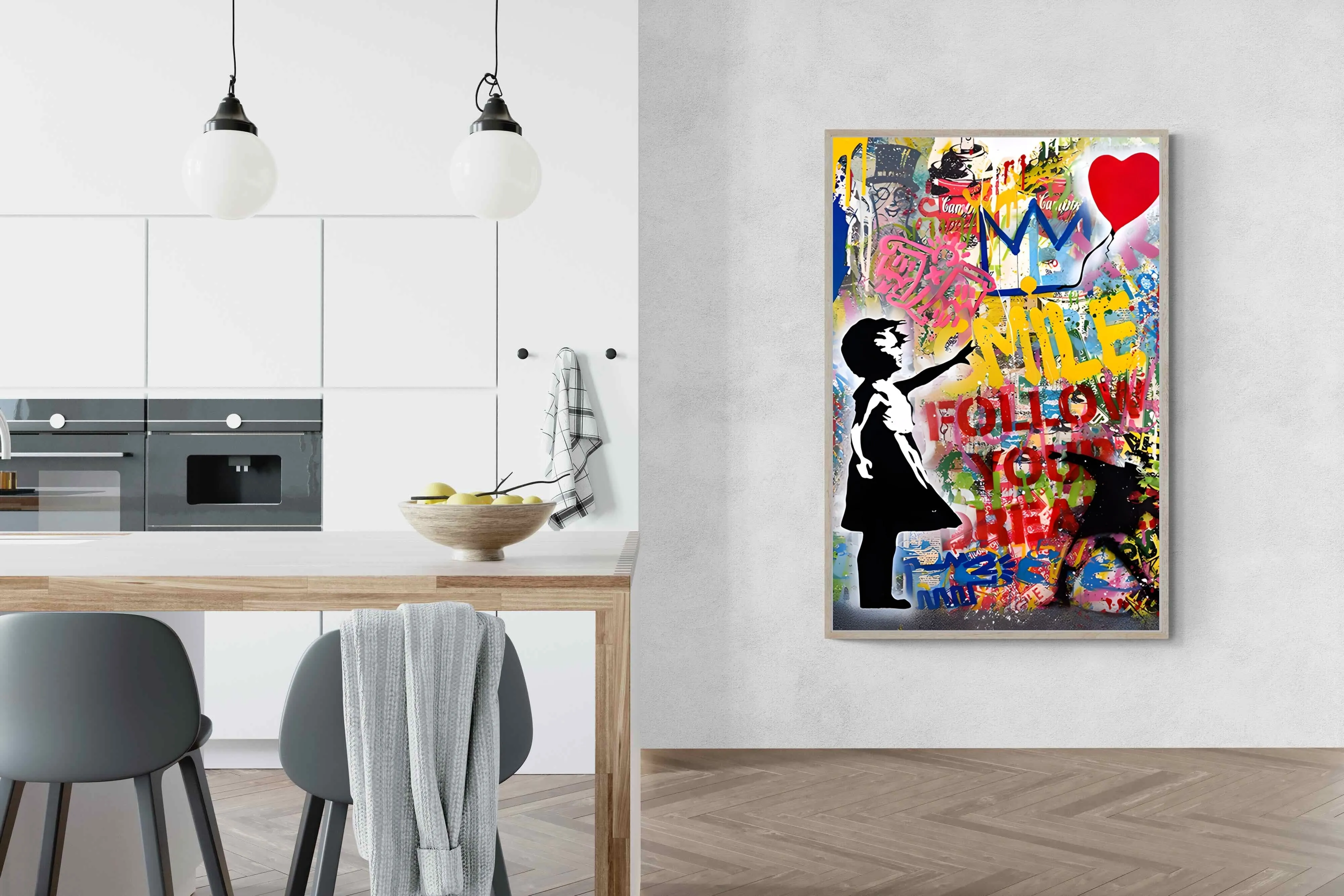 Banksy Basquiat Tribute Art