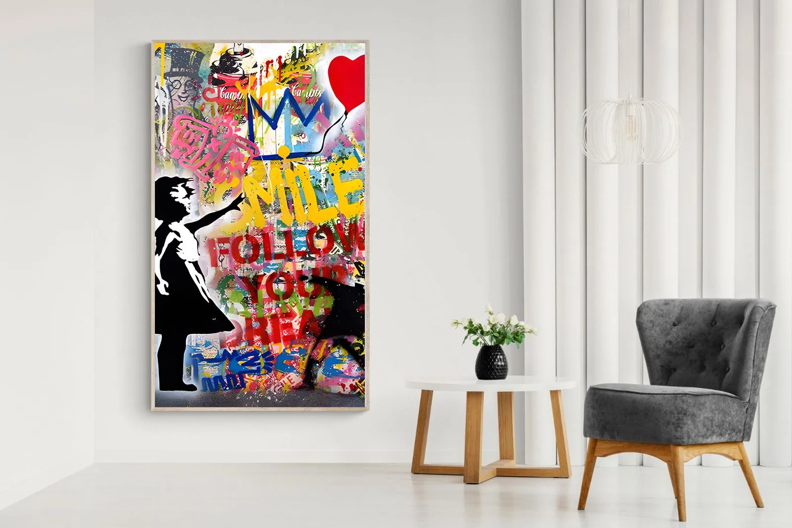 Banksy Basquiat Tribute Art
