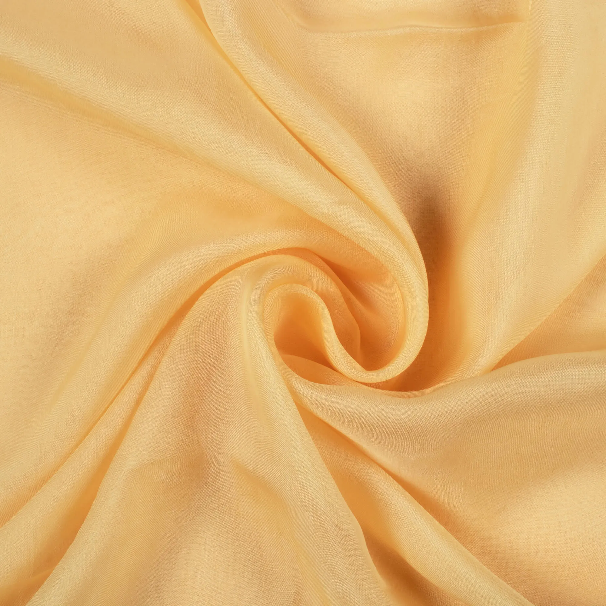 Biscotti Beige Plain Viscose Paper Silk Fabric