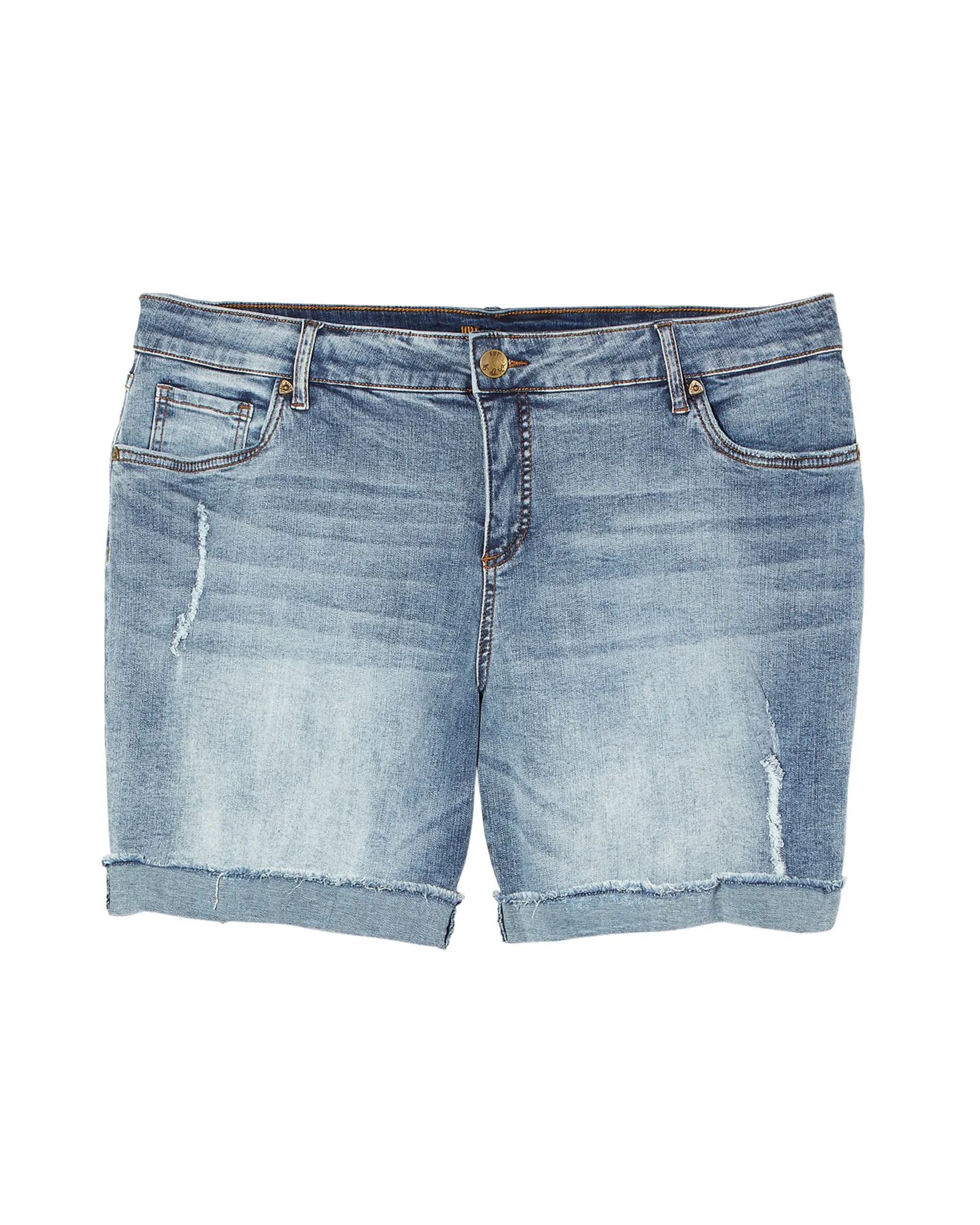 Clark Boyfriend Short | Light Wash