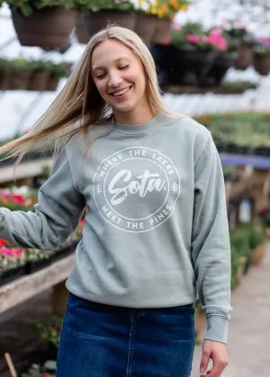 Crewneck Minnesota Wobegon Sweatshirt - FINAL SALE