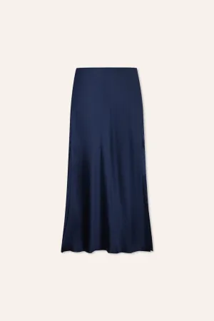 CYNTHIA naia midi skirt (Navy)