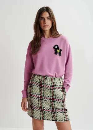 ESSENTIEL Mauve Heart Sweater