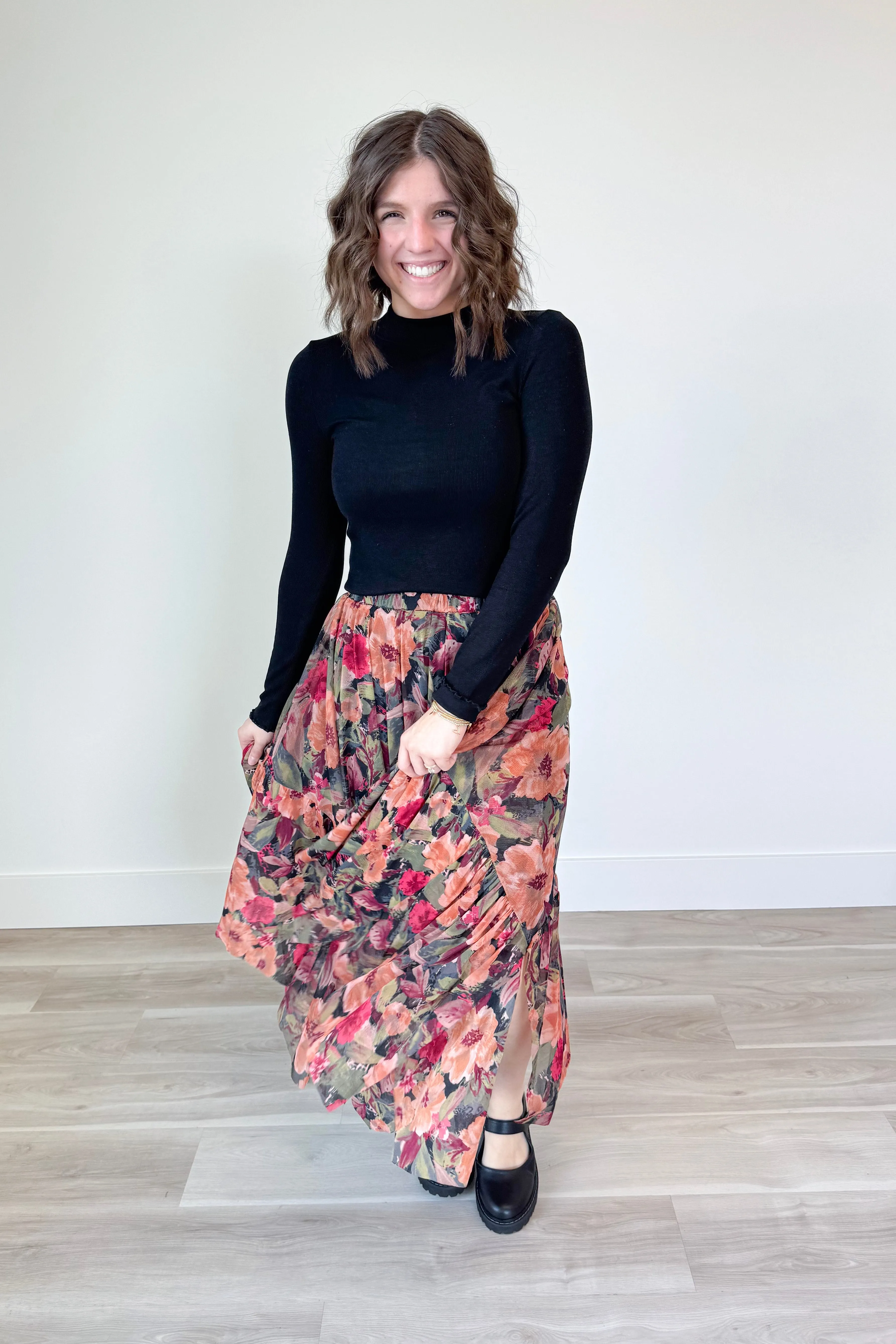 Falling Into Place Skirt