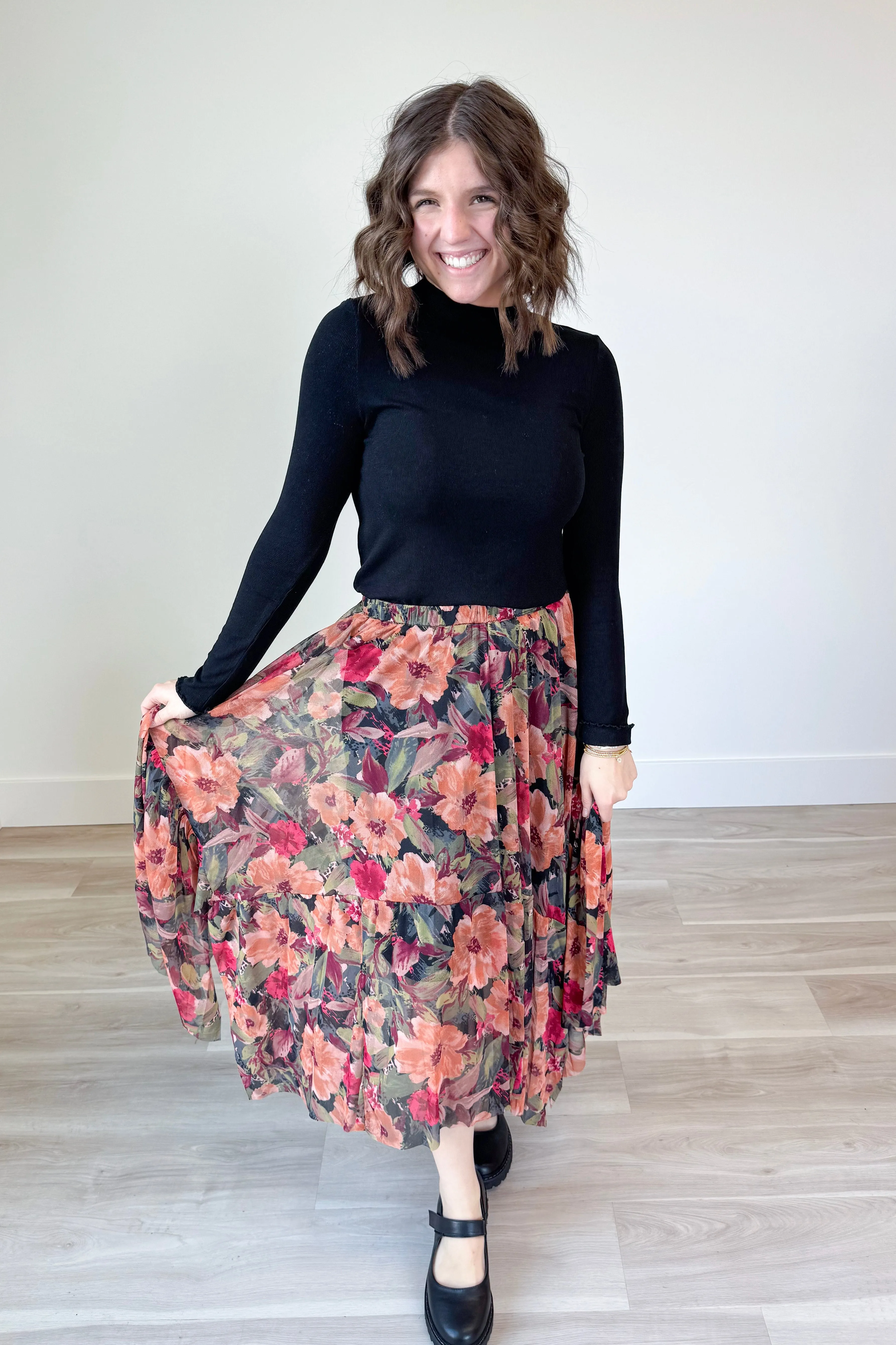 Falling Into Place Skirt