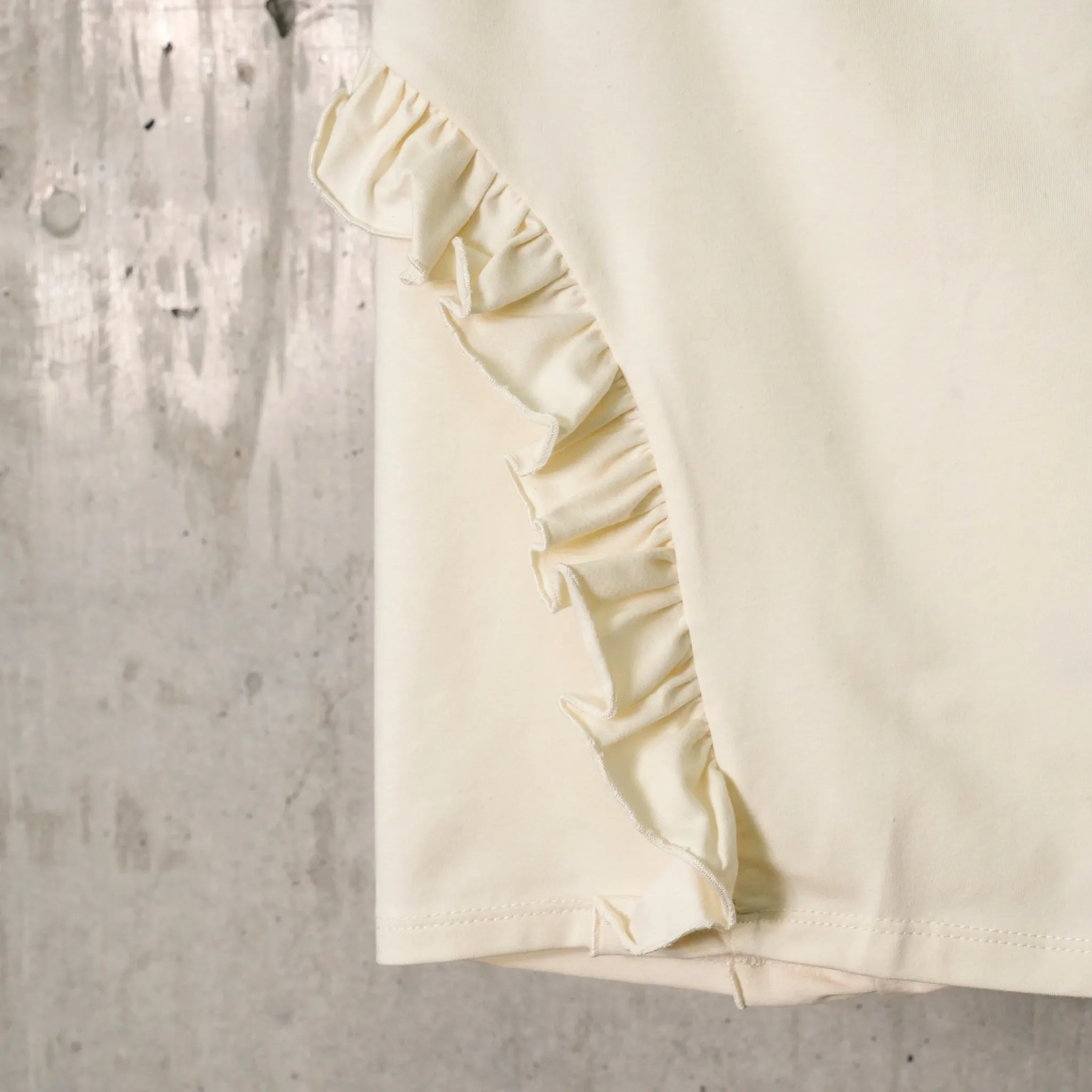GODDESS SKIRT JERSEY / IVORY