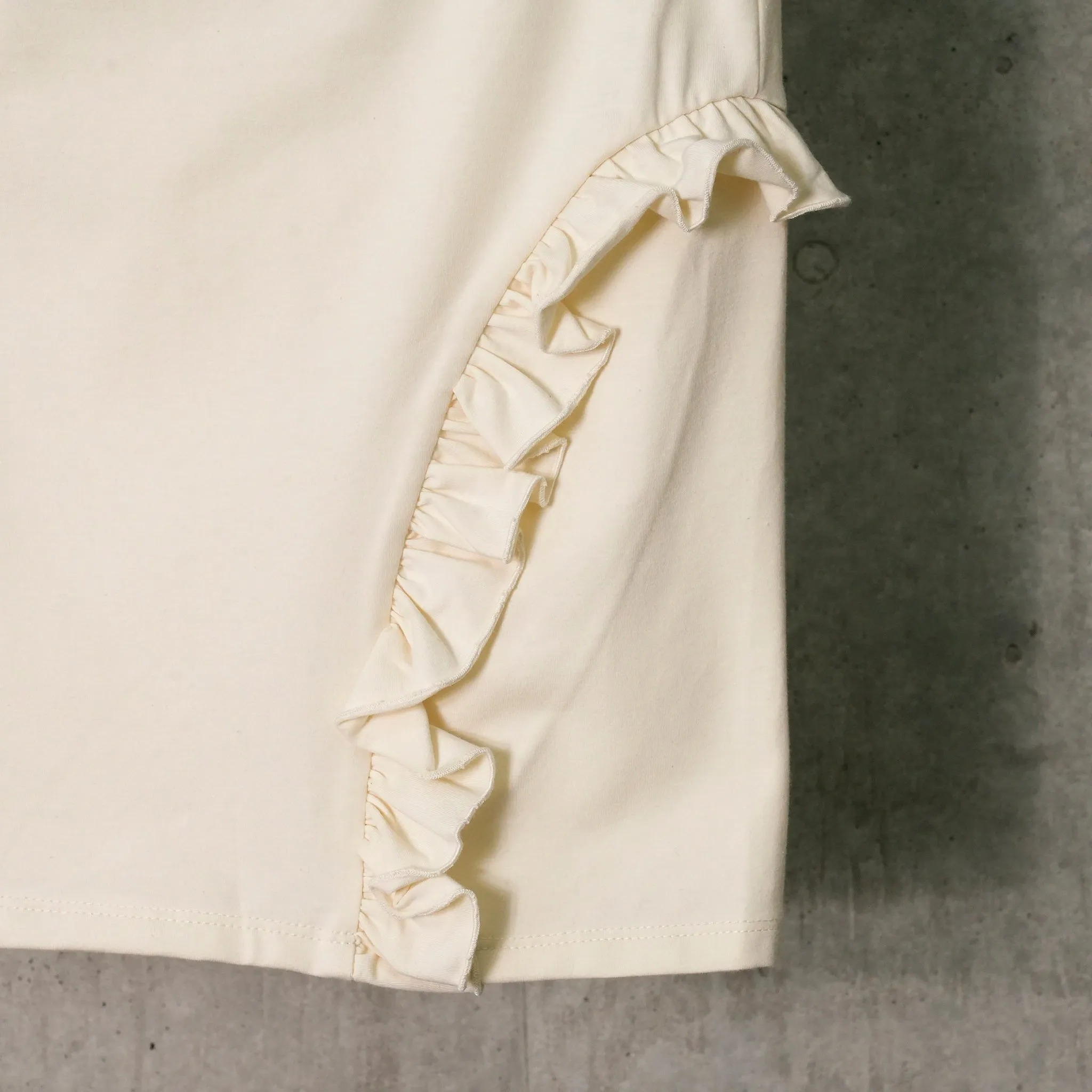 GODDESS SKIRT JERSEY / IVORY