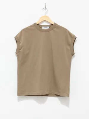 Hard Twist Drop Shoulder Tee - Beige