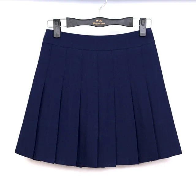 High Waist Ball Pleated Skirts