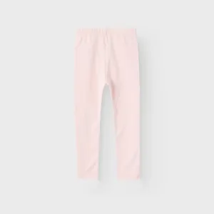 Imported Soft Cotton Light Pink Legging For Girls