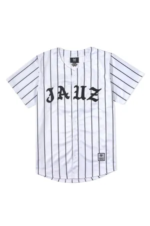 Jauz Pinstripe Baseball Jersey