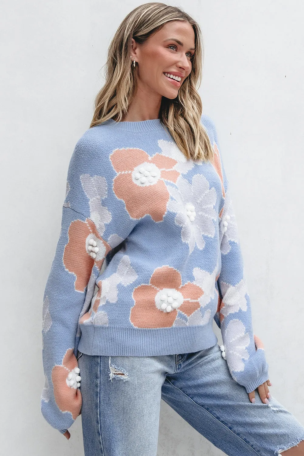 lauren flowr knitted sweater
