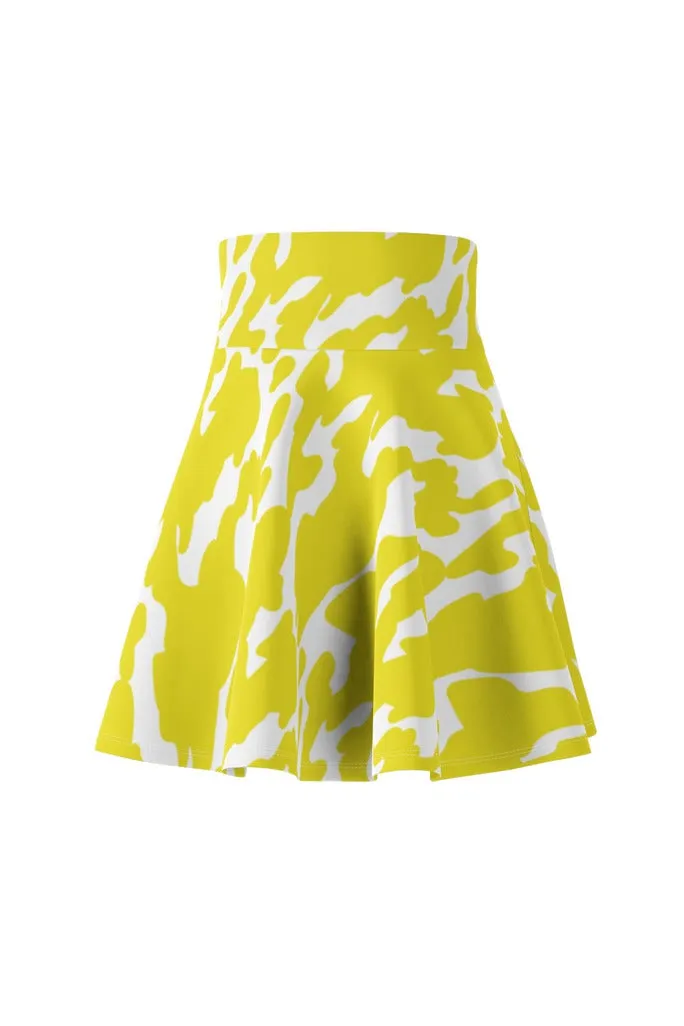 Lemon Zest Women's Skater Skirt