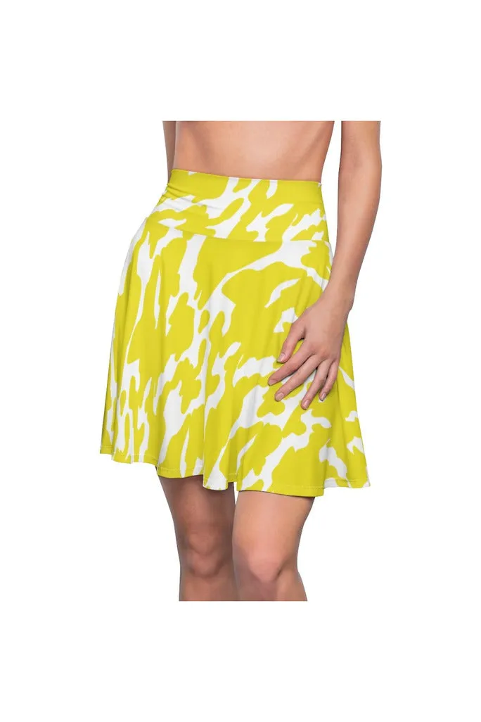 Lemon Zest Women's Skater Skirt