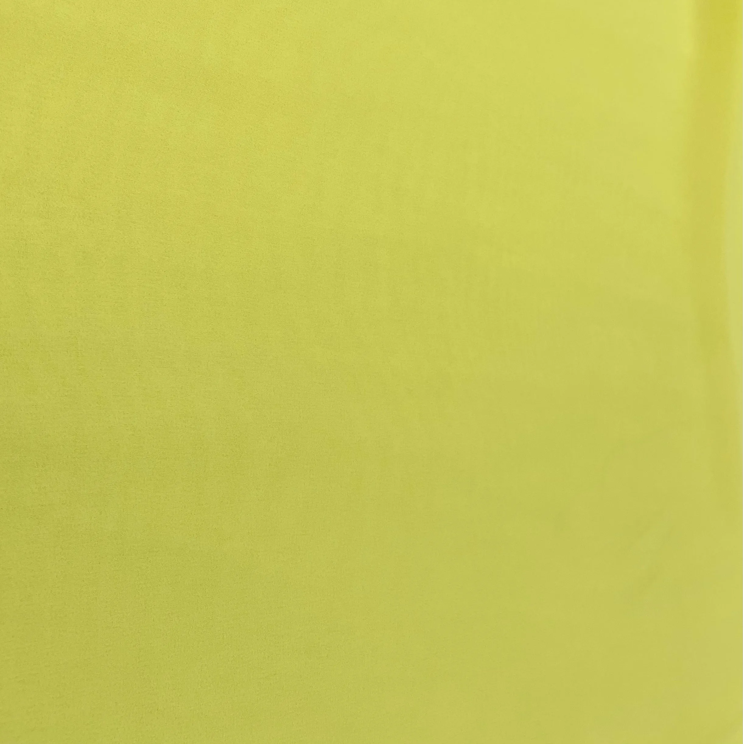Light Yellow Solid Georgette Fabric