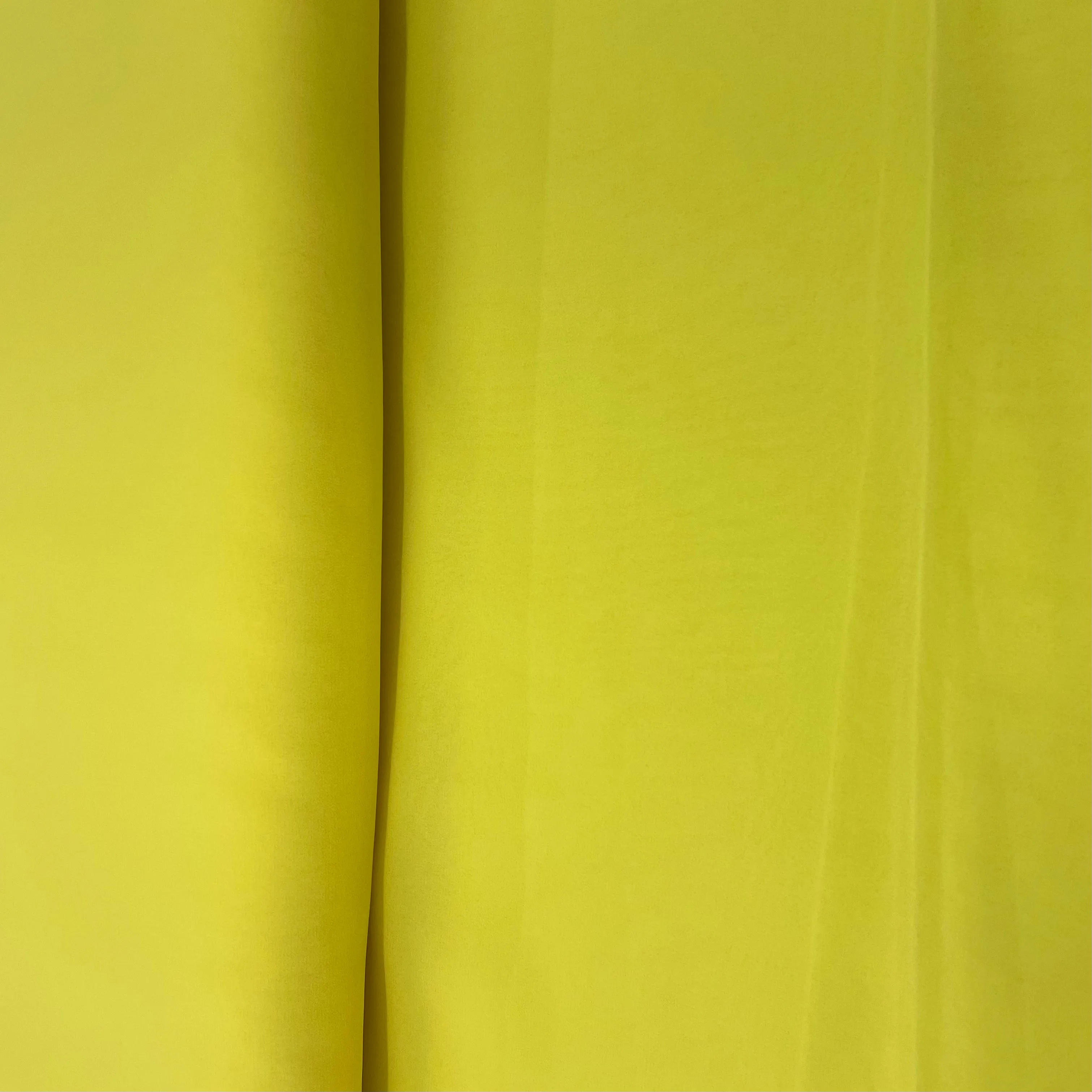 Light Yellow Solid Georgette Fabric