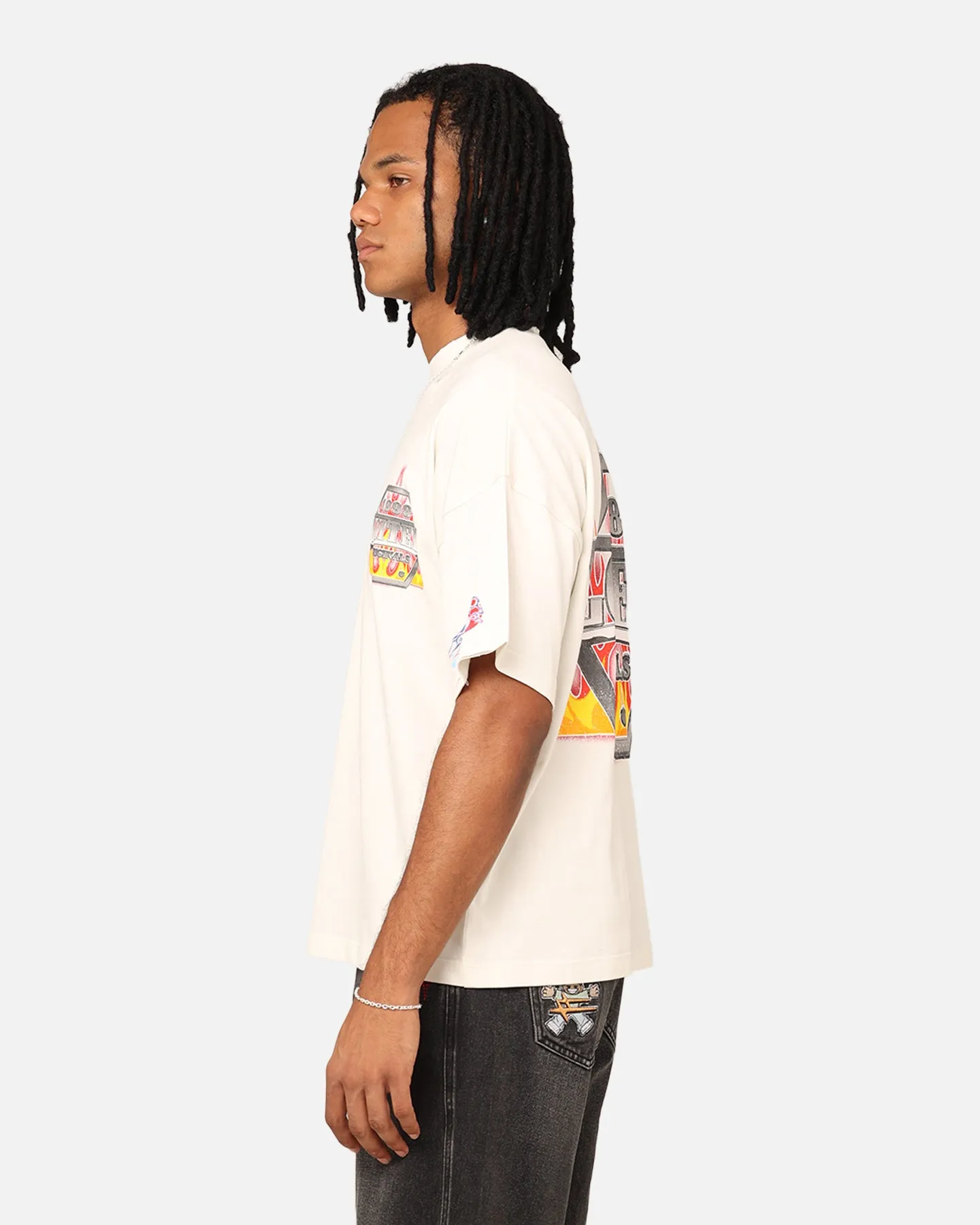 Loiter Motor Box T-Shirt Stone