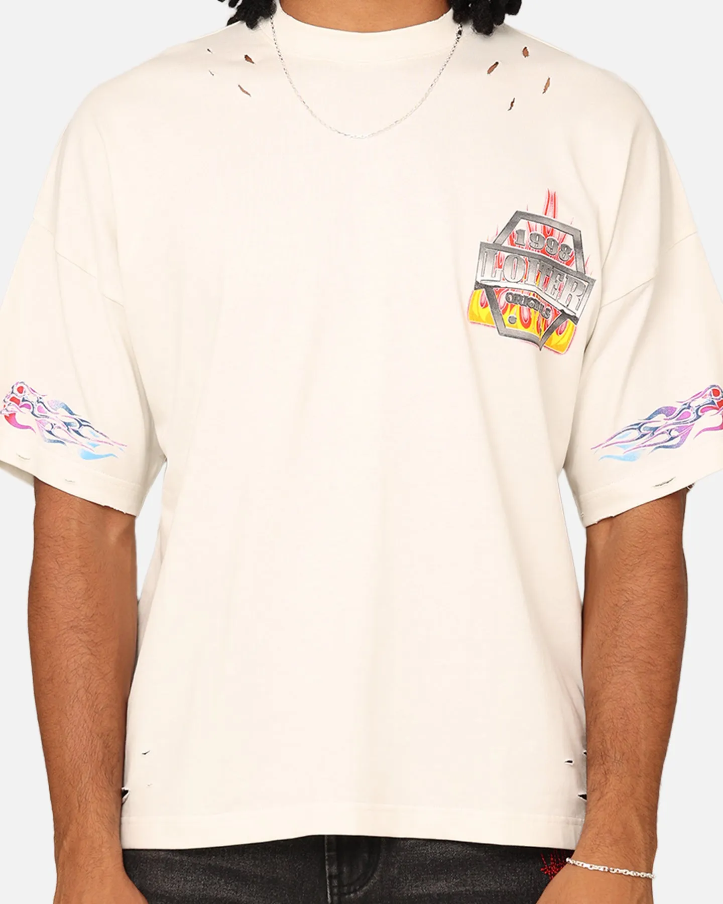 Loiter Motor Box T-Shirt Stone