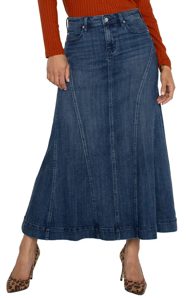 Mina Mermaid Maxi Skirt - Liverpool Los Angeles LM6373FH5