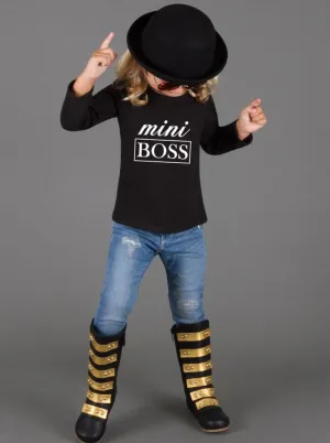 Mini Boss Long Sleeve Top