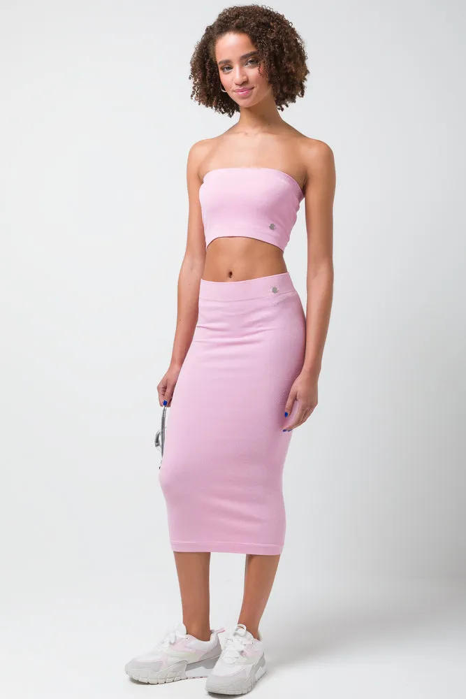Seamless Skirt Light Pink