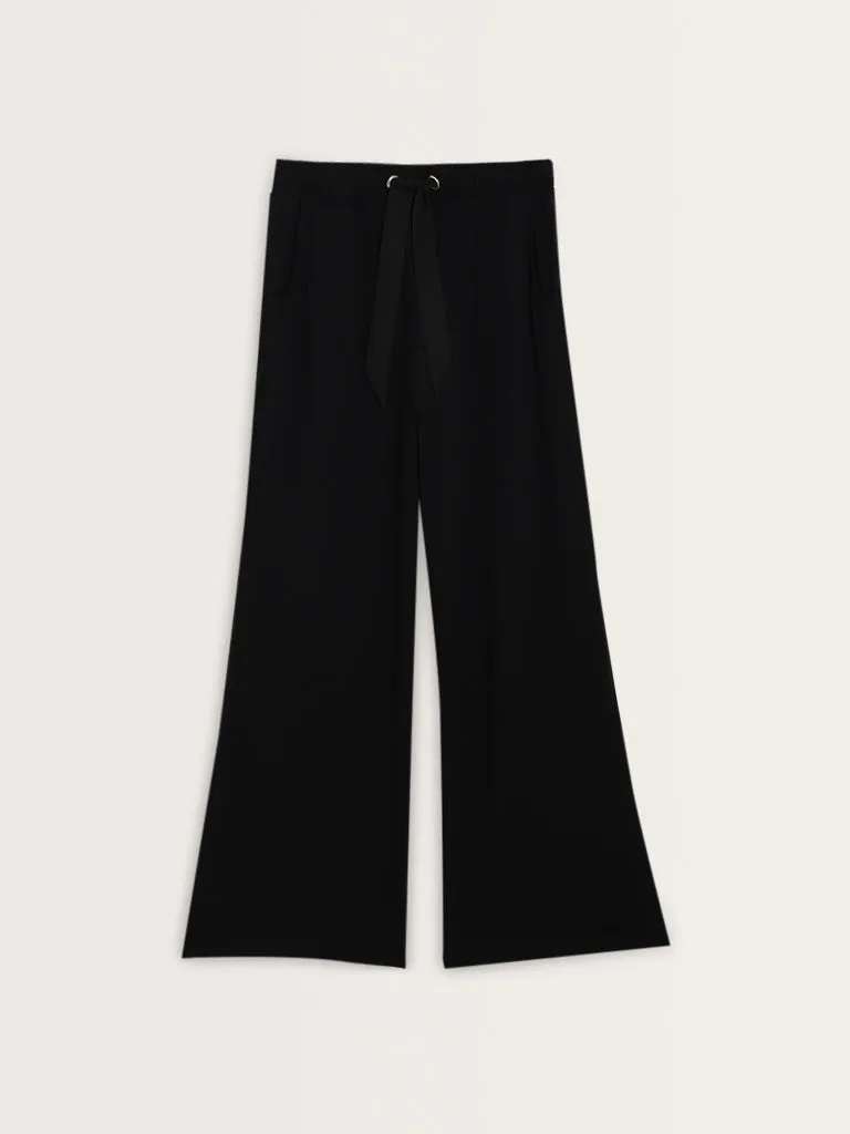 Wunderlove Black Supersoft High-Rise Pants